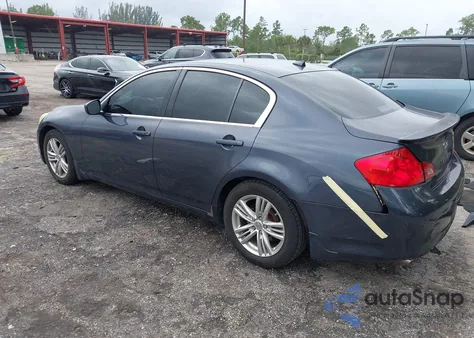 2012 Infiniti G37 Journey из США, поврежденный, VIN JN1CV6AP5CM932529